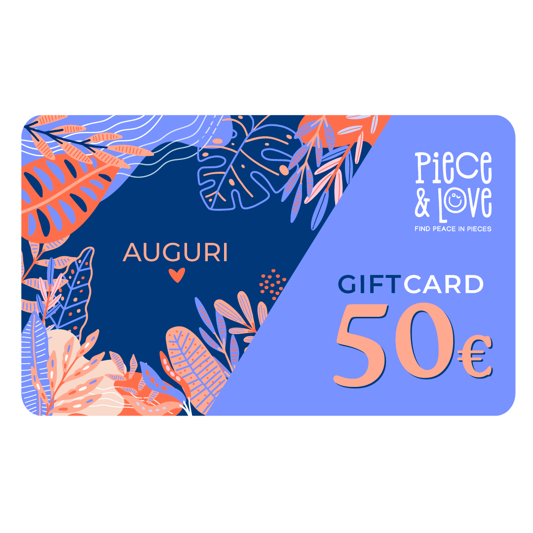 Gift Card "Auguri" - Piece & Love